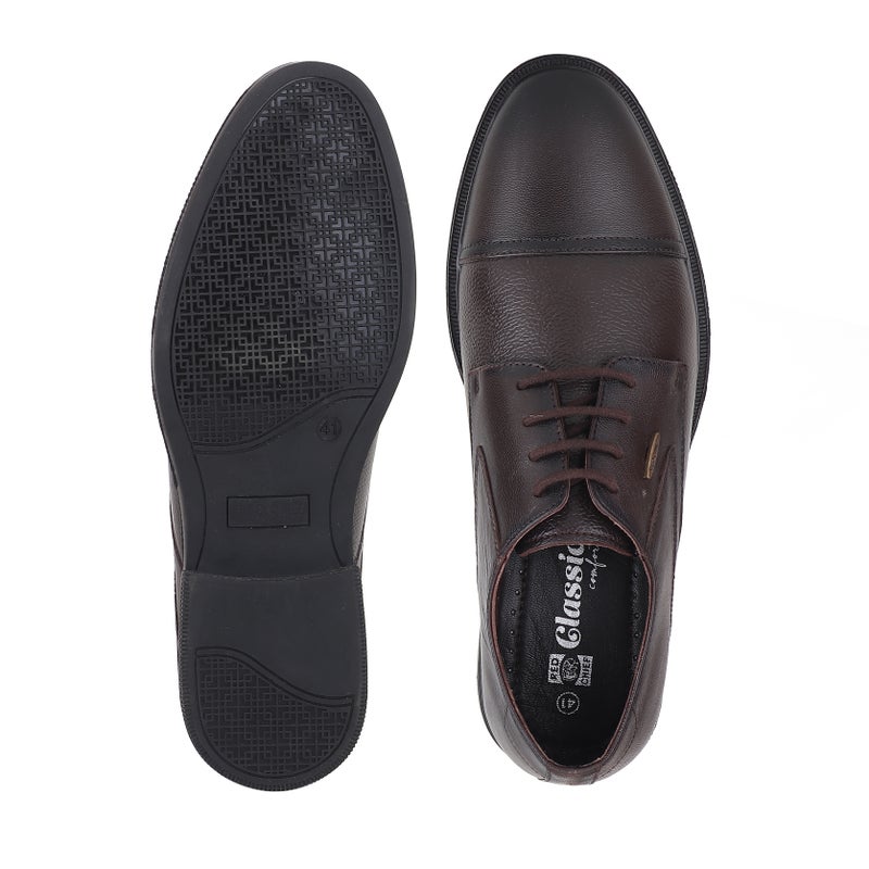 Red Chief Brown Formal Derby Shoe For Men |RC4070 - Image 2